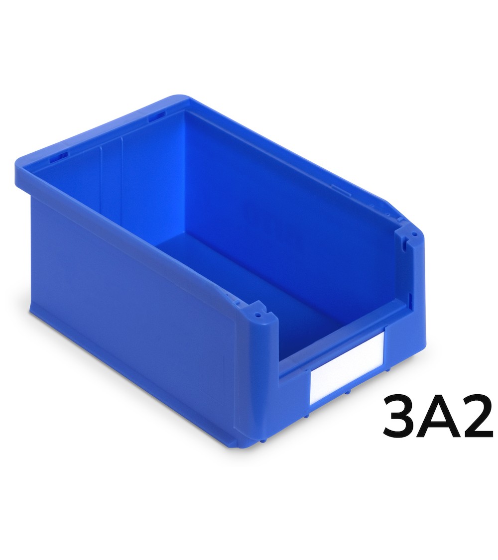 Sichtlagerbehälter aus PP, Größe 3A2, B210 x T350 x H 145 mm, Picking Box Classic