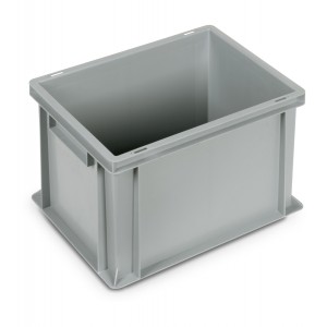 Behälter Euro Box, B400 x T300 x H270 mm, geschlossene Griffe