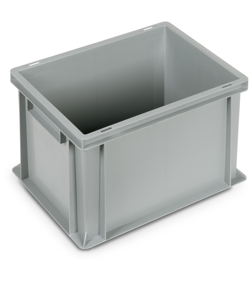 Behälter Euro Box, B400 x T300 x H270 mm, geschlossene Griffe