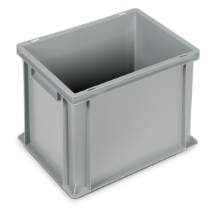Behälter Euro Box, B400 x T300 x H320 mm, geschlossene Griffe