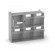 Regal für Kleinteile mit 6 Schubladen Visual Box, H500 mm