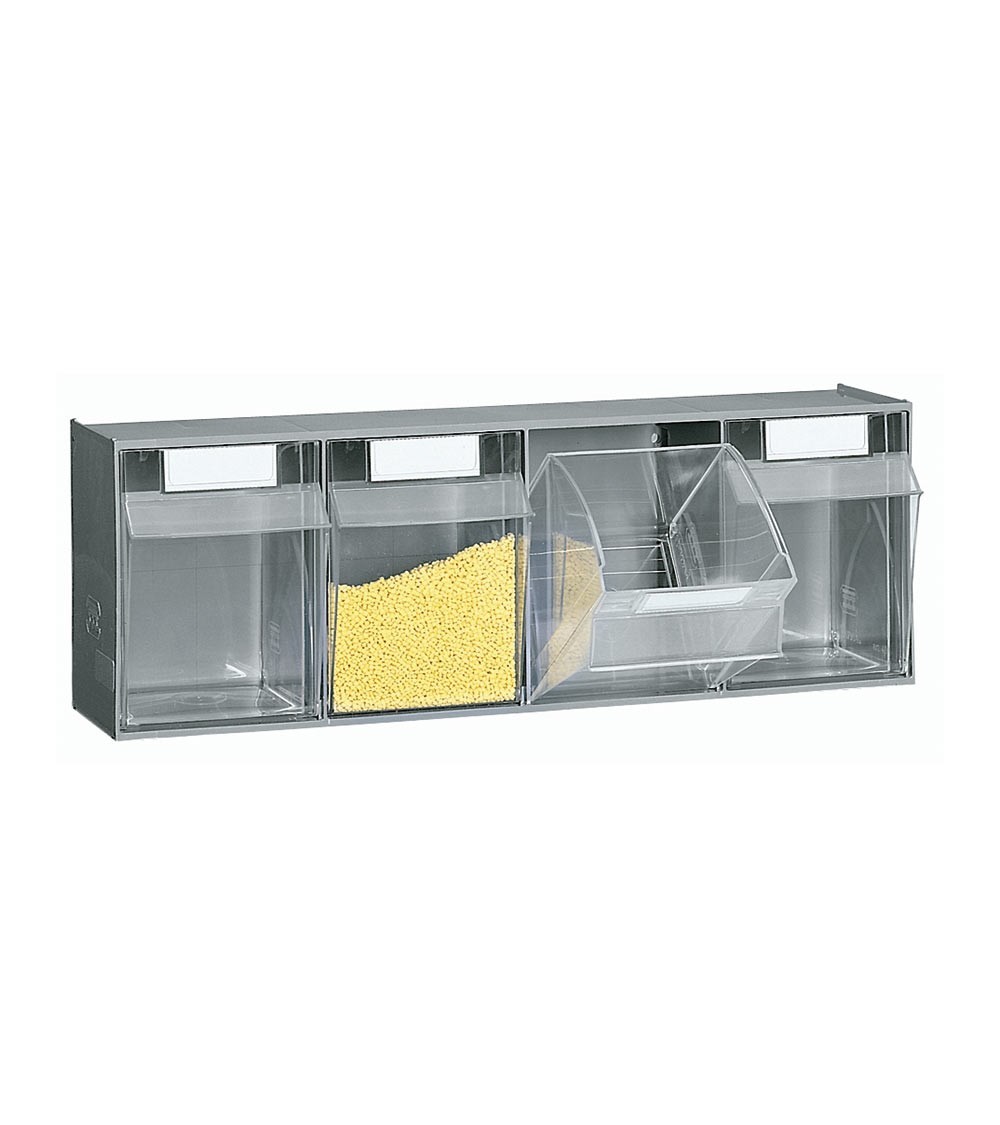 Schubladenschrank für Kleinteile Visual Box, 4 Schubladen
