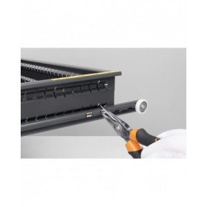 Cassettiera porta attrezzi con ruote, 7 cassetti 2x75 4x100 1x150, L561 x P726 x H1022 mm