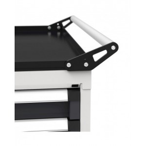 Cassettiera porta attrezzi con ruote, 7 cassetti 2x75 4x100 1x150, L561 x P726 x H1022 mm