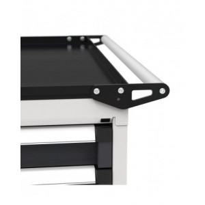 Cassettiera porta attrezzi con ruote, 7 cassetti 2x75 4x100 1x150, L561 x P726 x H1022 mm
