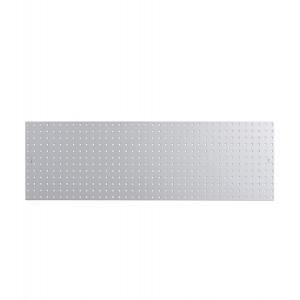 Mensola pannello portautensili, con bordo, colore grigio, mis. 1440x456H