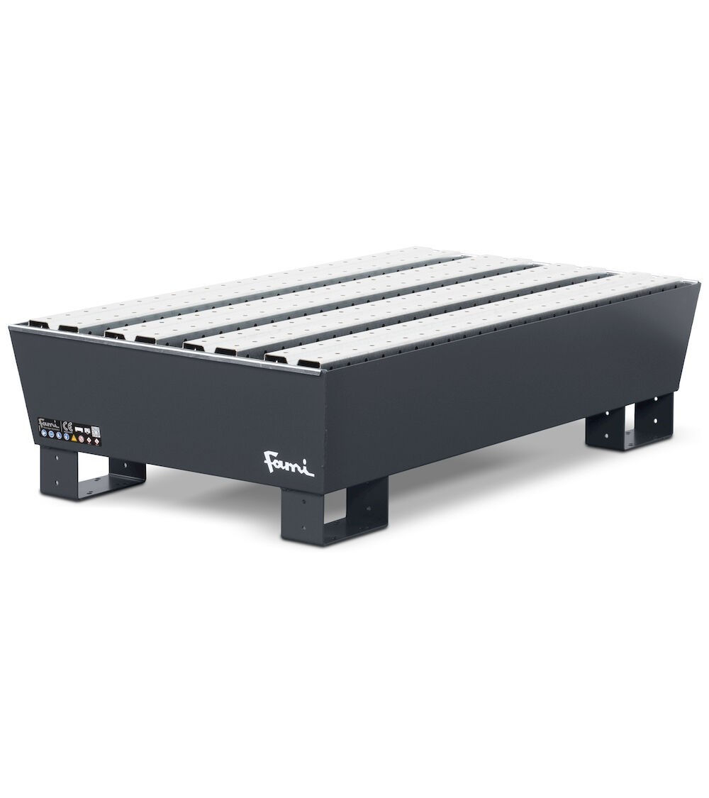 Vasca di contenimento liquidi conica con capacità 200 L