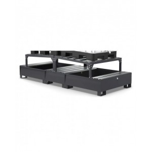 Vasca di raccolta capacità 1100 lt con telaio e porta fusti