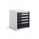 Armadio con 5 cassetti per banco da lavoro Work Master BR