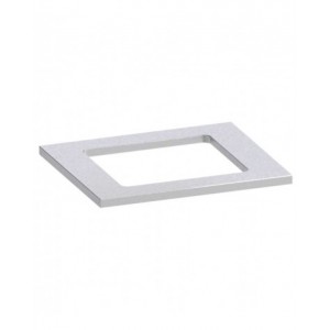 Top Garage per lavello in acciaio inox satinato