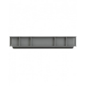 Contenitore Euro in polipropilene riciclato, L600 x P400 x H70mm, maniglie chiuse