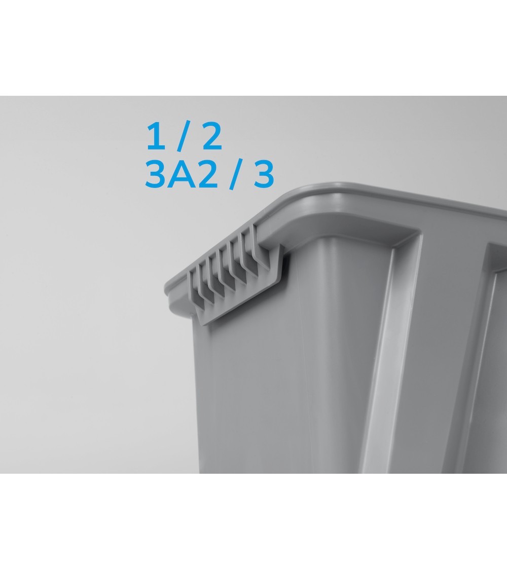 Platzsparender Kasten aus Polypropylen Picking Box Air, Größe 3A2 ...