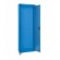Armadio portacontenitori vuoto a battente per Picking Box Air, L700 x P267 x H1996 mm, blu