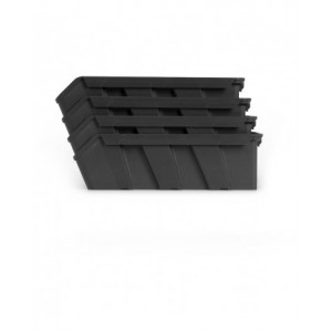 Contenitori per scaffali inseribili RK Box Air, L214 x P310 x H91 mm