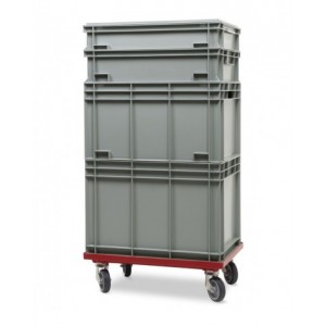 Carrello ESD per contenitori Euro Box L600 x P400 mm