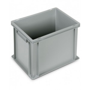 Contenitore Euro Box, L400 x P300 x H320 mm, maniglie chiuse