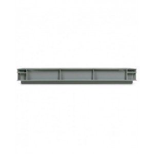 Contenitore Euro Box, L600 x P400 x H75 mm, maniglie chiuse