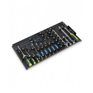 Vassoio portautensili 5S Pikpad, L590 x P287  x H50 mm, 36x18 EH