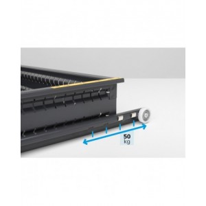 Armadio con 4 cassetti 1x100 2x150 1x200, L714 x P726 x H700 mm