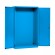 Flügeltürschrank, B1193 x T555 x H2000 mm, Blau