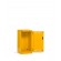 Armadio con ante a battente fessurate 24x27 EH, colore giallo RAL 1004