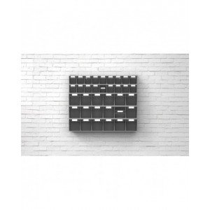 Traverso da parete con fermo Visual Box