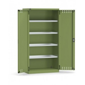 Armadio per fitofarmaci, 4 vasche interne, L1023 x P555 x H2000 mm, PERFOM14057