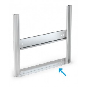 Traverso da parete con fermo Visual Box