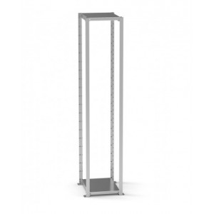 Campata base per scaffale porta contenitori, L448 x P421 x H2003 mm
