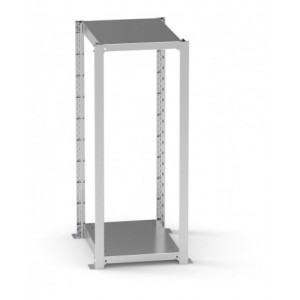 Campata base per scaffale porta contenitori, L448 x P421 x H1009 mm