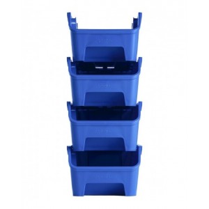 Contenitori per scaffali inseribili RK Box Air, L141 x P300 x H91 mm