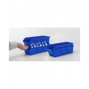Contenitori per scaffali inseribili RK Box Air, L214 x P300 x H91 mm