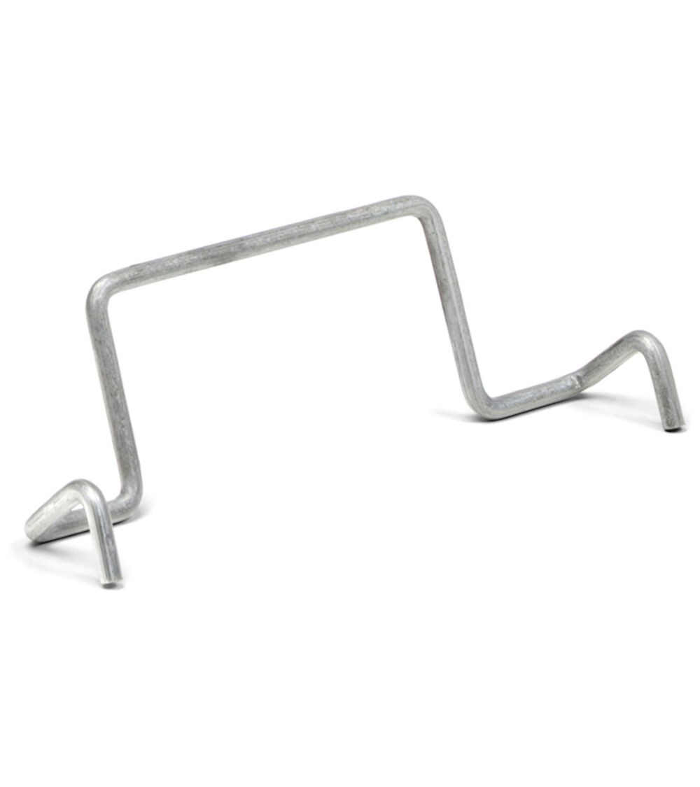 Hinterer Sicherungsbügel für Behälter RK Box Air, B122 x T26 x H53 mm