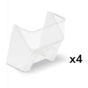 Kit 4 Fronten für Behälter RK Box Air, B133 x T110 x H129 mm