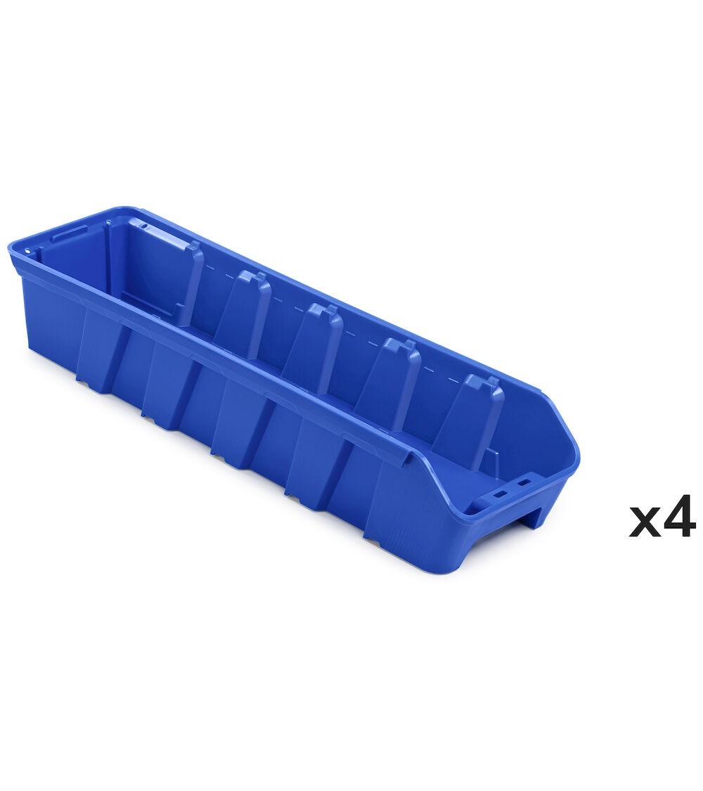 Kit 4 contenitori RK Box Air, mis. 5014, L141 x P500 x H91 mm