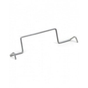 Fermo posteriore per contenitore RK Box Air, L195 x P26 x H53 mm