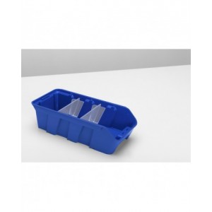 Kit 4 divisori trasversali per contenitore RK Box Air, L195 x P47 x H132 mm