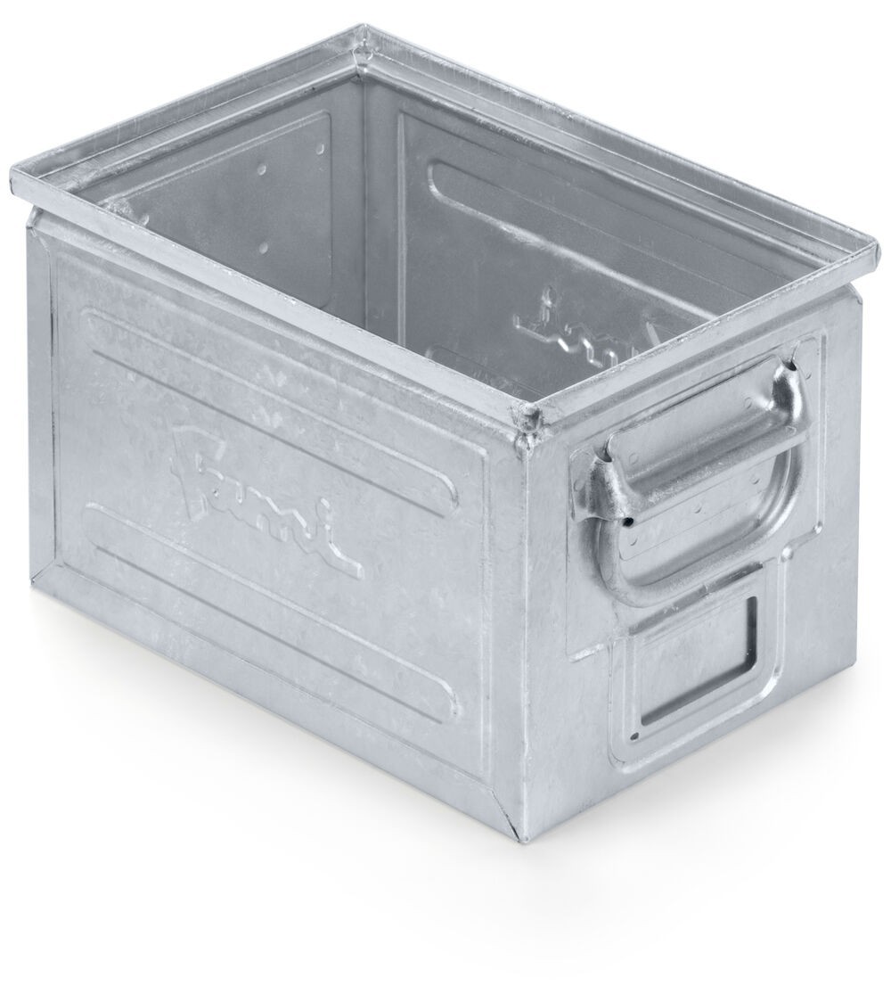 Cassetta in metallo zincata, mis. 272-3, L325 x P210 x H200 mm