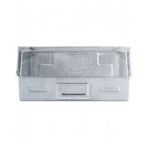 Contenitore a bocca di lupo zincato, mis.4A2, L310 x P500 x H145 mm