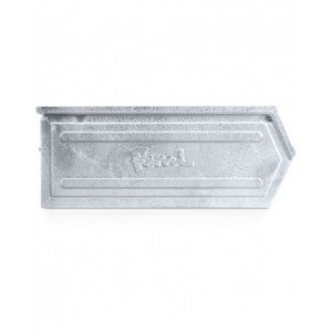 Contenitore a bocca di lupo zincato con traversino, mis.4, L310 x P510 x H200 mm