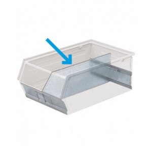 Divisorio longitudinale per contenitore a bocca di lupo mis. 5