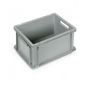 Contenitore Euro Box, mis. 4322, L400 x P300 x H220 mm, maniglie aperte