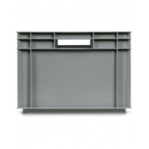 Contenitore Euro Box, mis. 6428, L600 x P400 x H280 mm, maniglie aperte