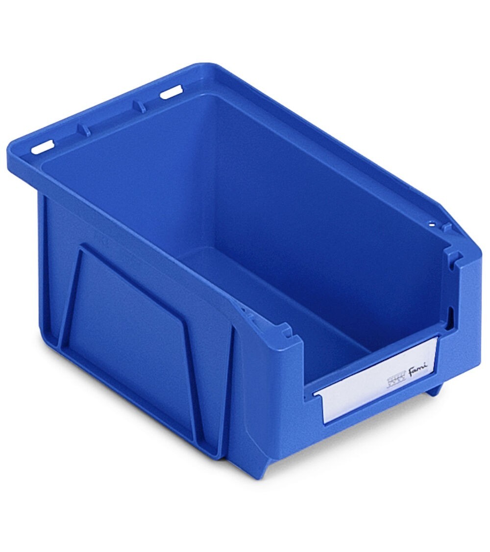 Contenitori in PP a bocca di lupo con fondo nervato Picking Box Mythos, mis. 1, L104 x P164 x H75 mm