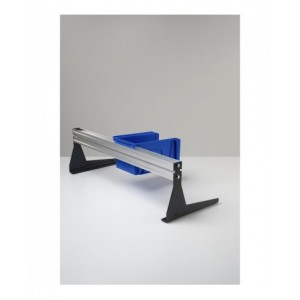 Contenitori in PP a bocca di lupo con fondo nervato Picking Box Mythos, mis. 1, L104 x P164 x H75 mm