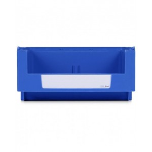 Contenitori in PP a bocca di lupo con fondo nervato Picking Box Mythos, mis. 4A2, L314 x P500 x H145 mm