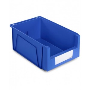 Contenitori in PP a bocca di lupo con fondo nervato Picking Box Mythos, mis. 5, L474 x P724 x H300 mm