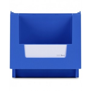 Contenitori in PP a bocca di lupo con fondo nervato Picking Box Mythos, mis. 3, L212 x P354 x H200 mm