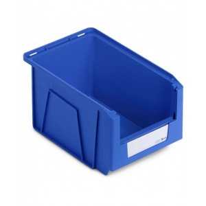Contenitori in PP a bocca di lupo con fondo nervato Picking Box Mythos, mis. 2, L151 x P234 x H125 mm