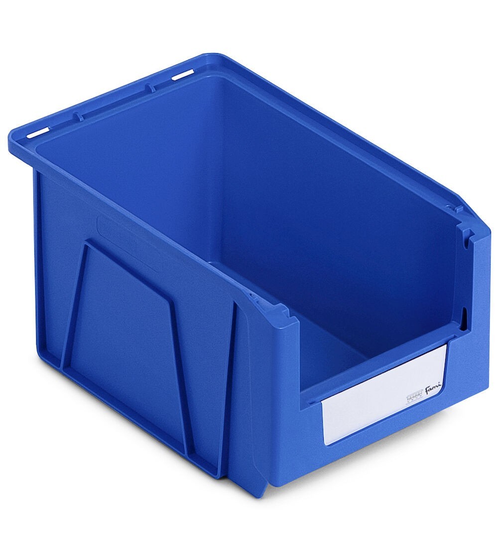 Contenitori in PP a bocca di lupo con fondo nervato Picking Box Mythos, mis. 2, L151 x P234 x H125 mm